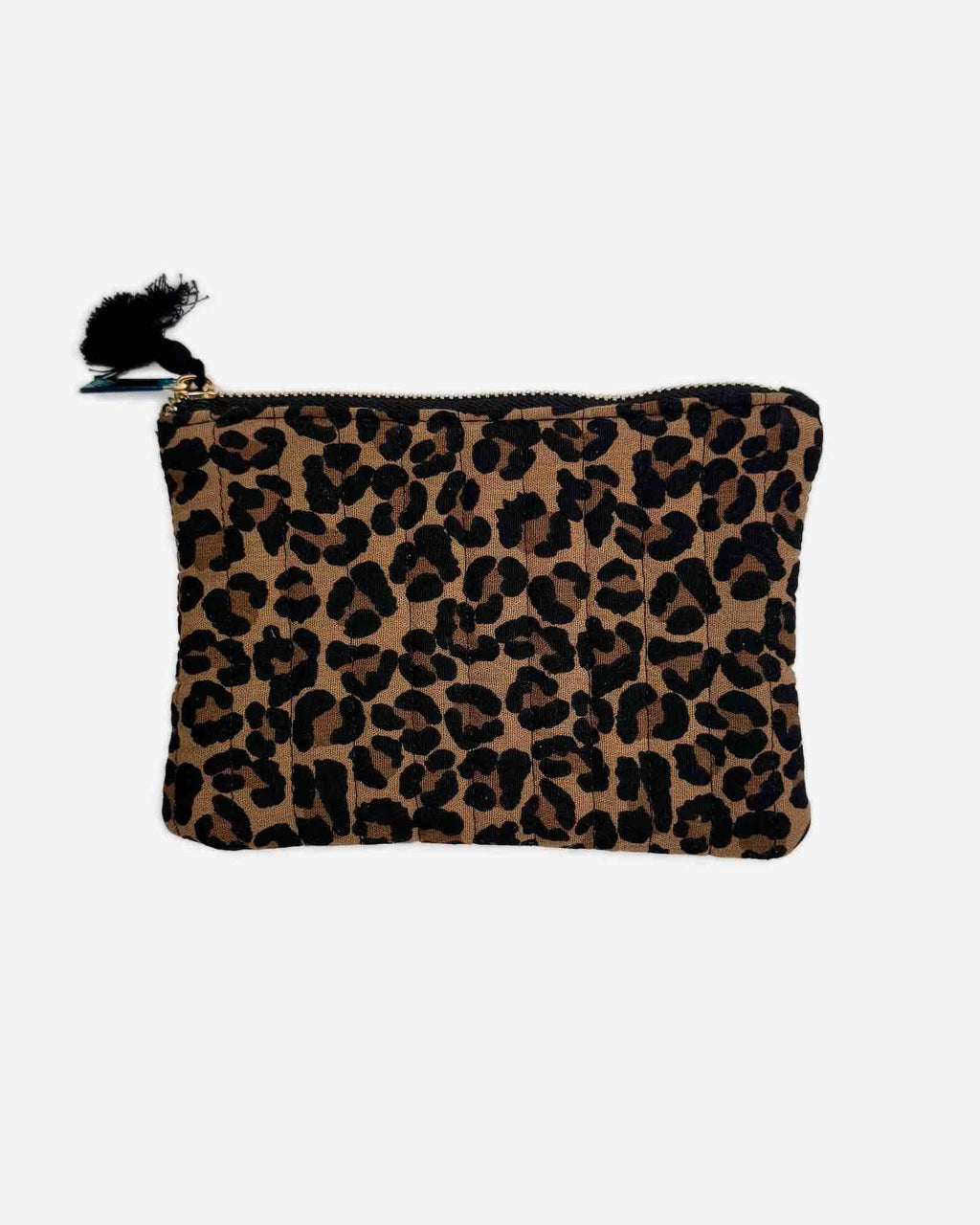 Kleine Kosmetiktasche Leo – Schminktasche mit Leopardenmuster