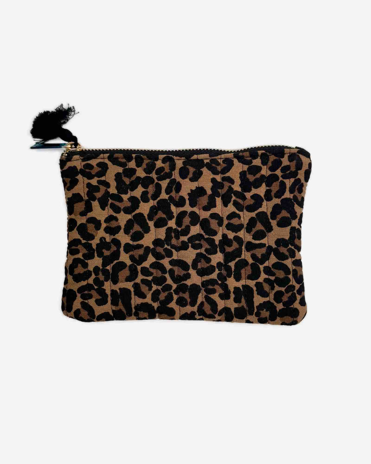 Kleine Kosmetiktasche Leo – Schminktasche mit Leopardenmuster