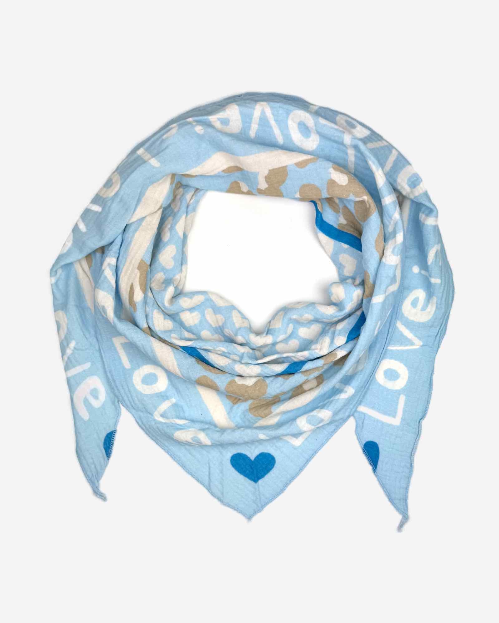 Damen Musselin Tuch Made in Italy
