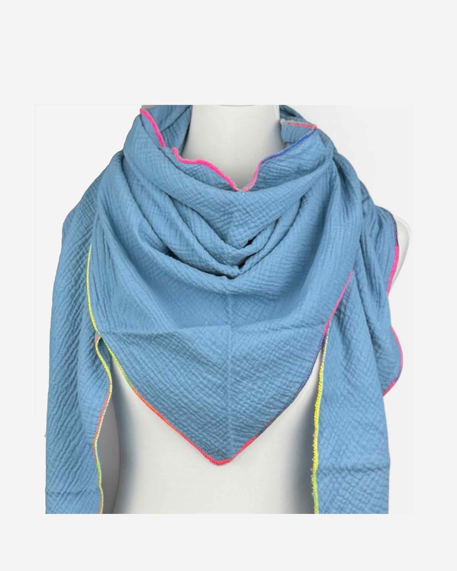 Damen Musselin Tuch Made in Italy