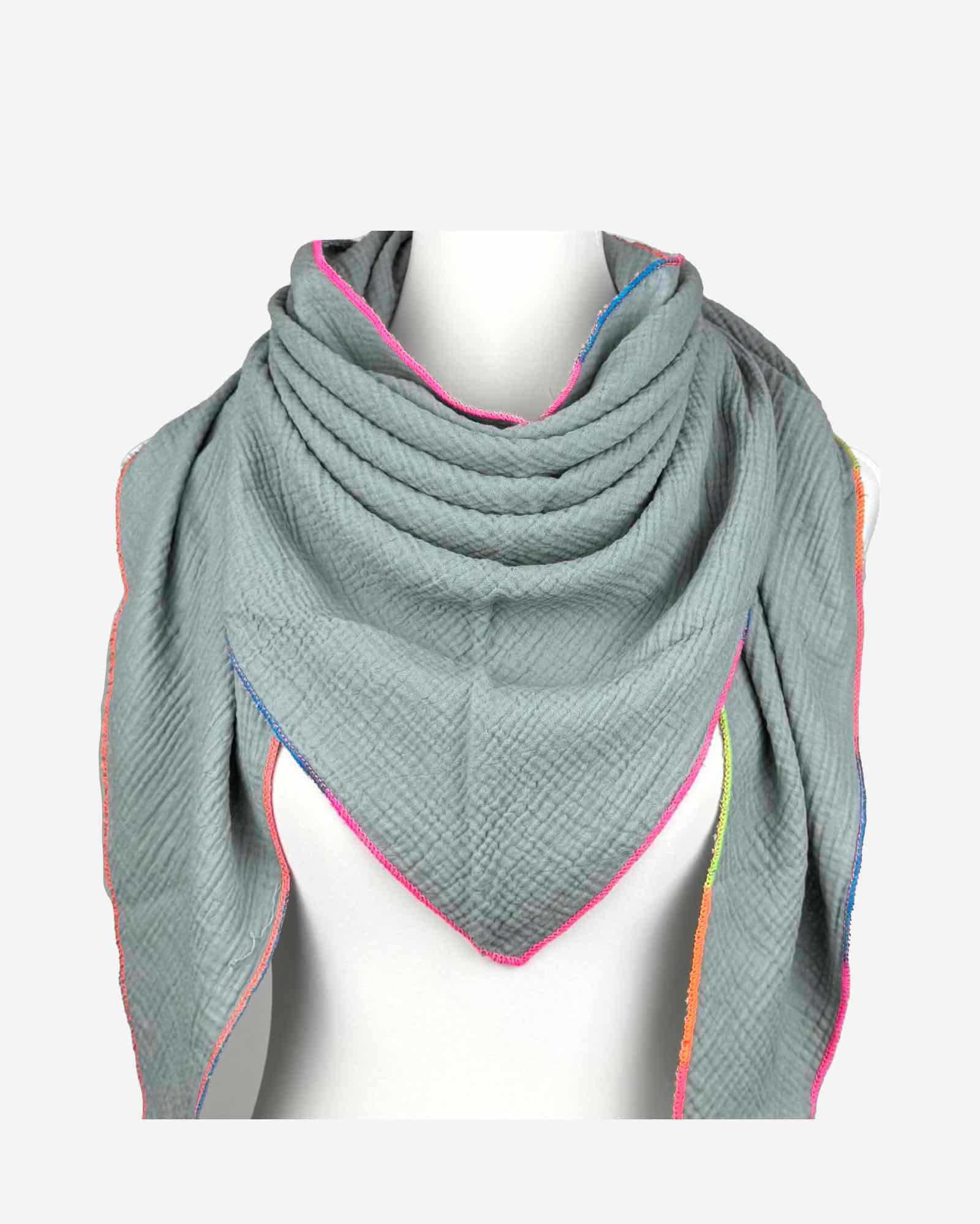 Damen Musselin Tuch Made in Italy