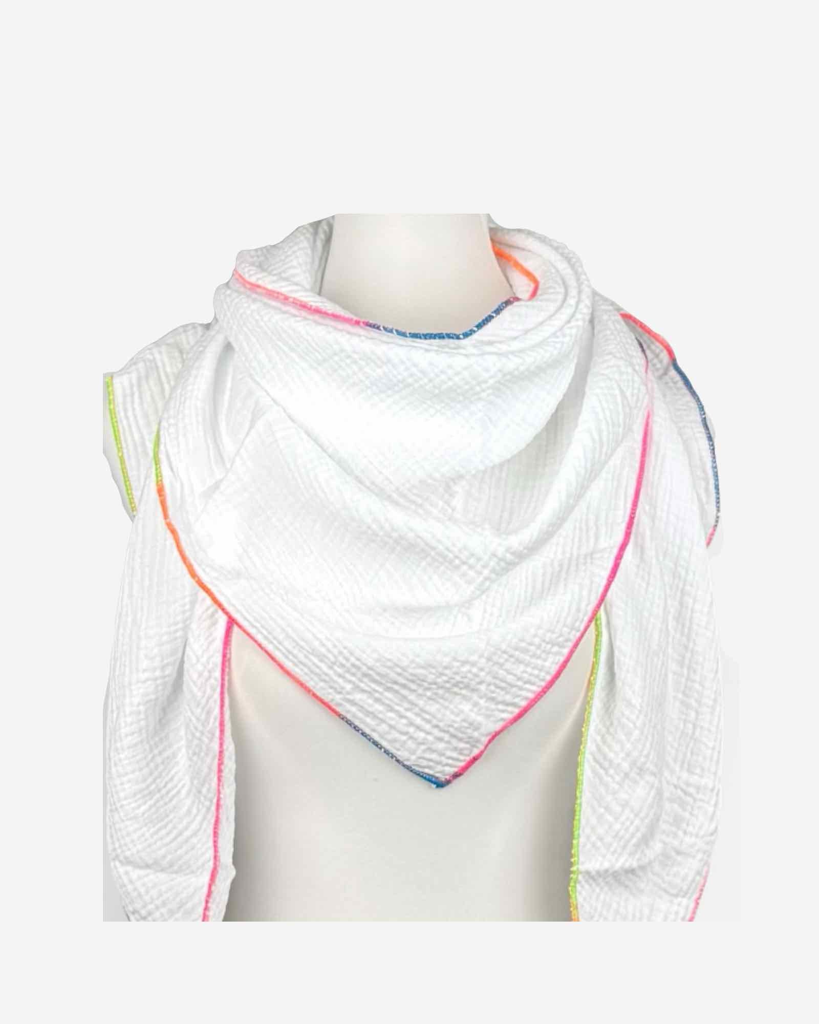 Damen Musselin Tuch Made in Italy