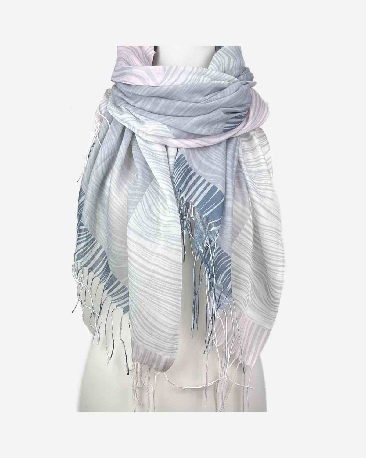 Damen Schal mit Franzen