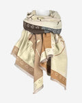 Damen Schal warm & weich – gemustert für Herbst und Winter