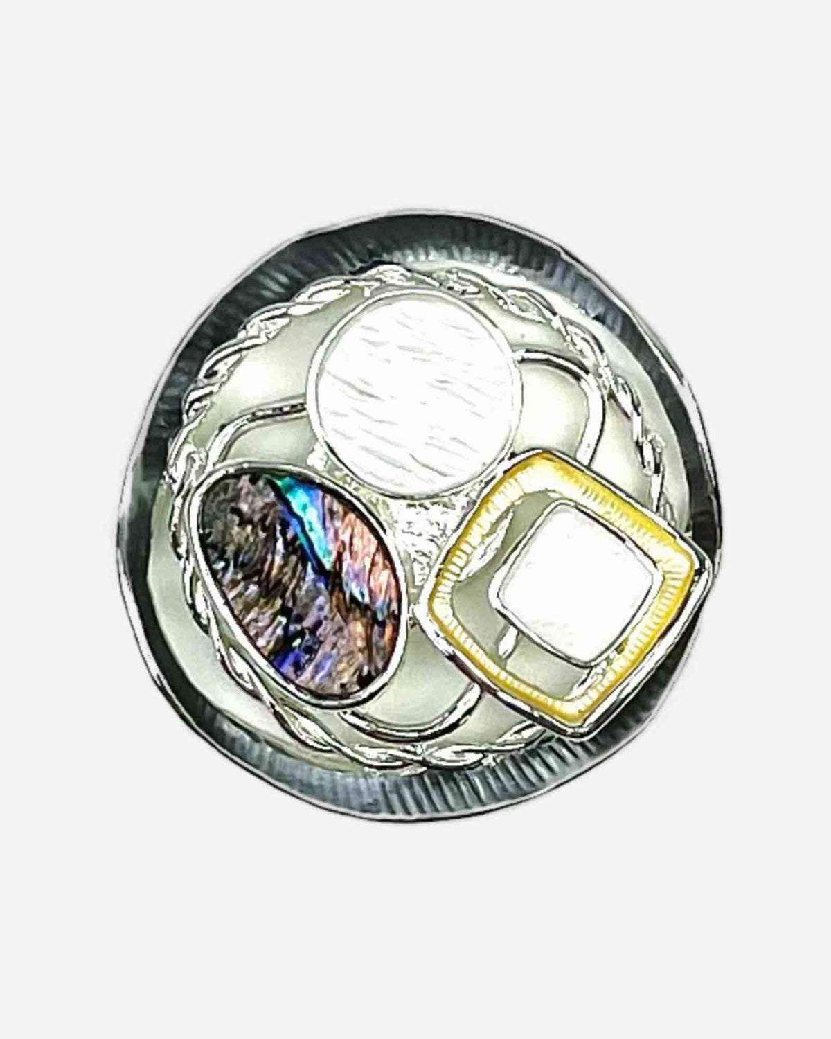 Magnet Brosche Mosaik