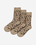 Damen Socken mit Glitzerfaden, 3-er Pack